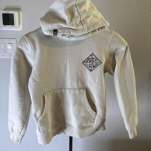 Salty Crew‎ Pull Over Hoodie Cream Size S